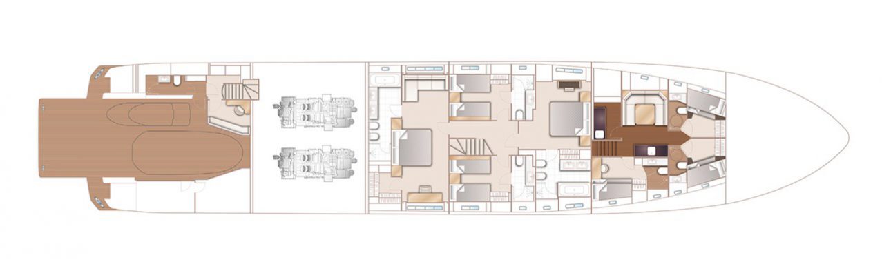 princess 40m lower deck option 1 2016