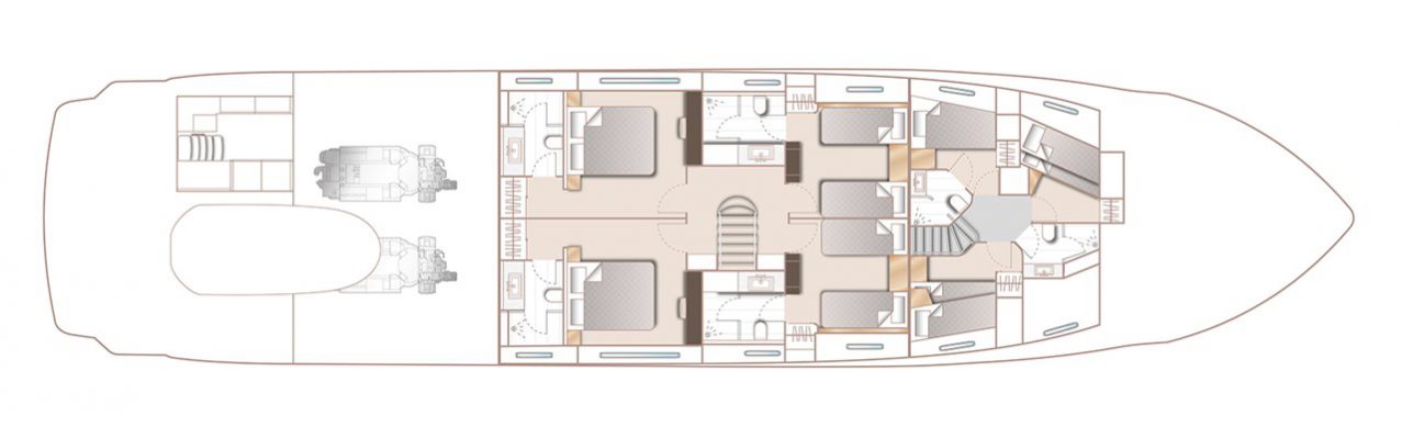 princess 30m lga opt bedrooms 2016