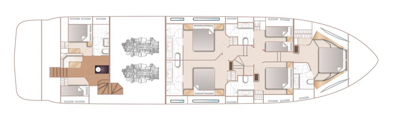 princess 88my lower deck option 2 2016