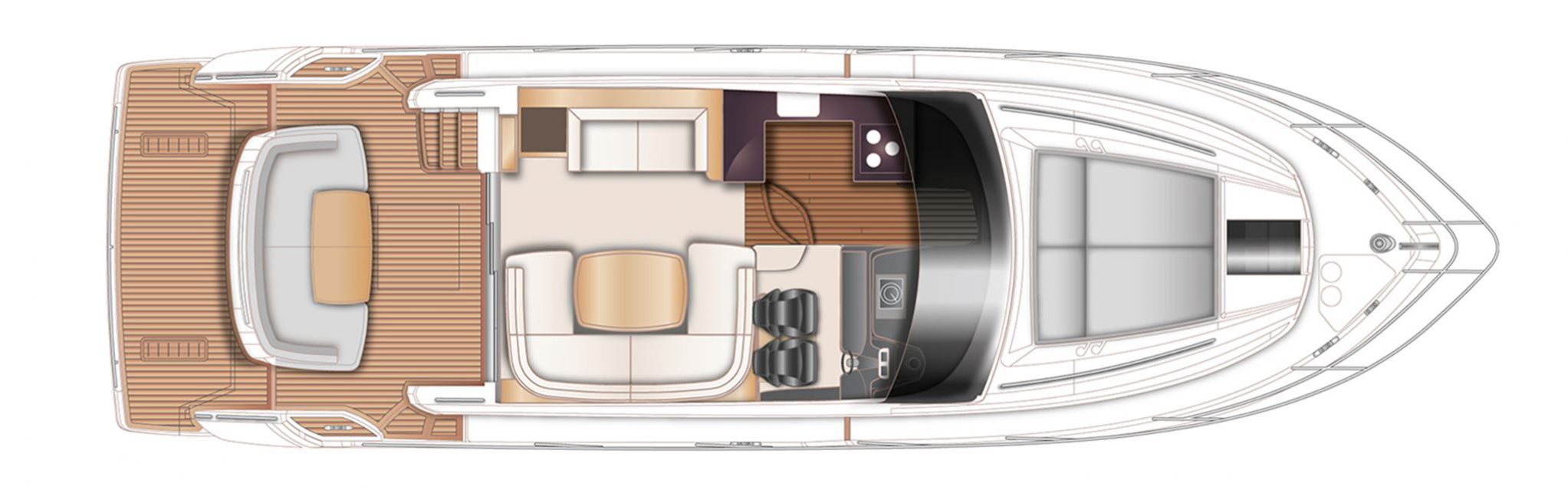 princess p43 main deck 2016